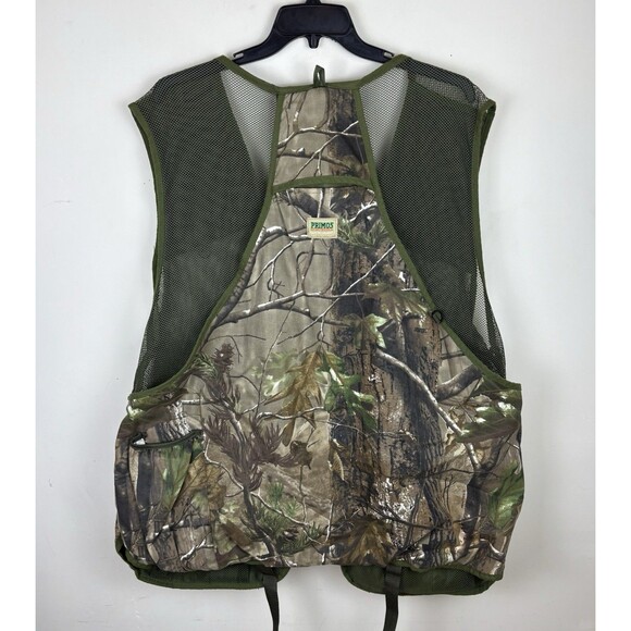Men’s Primos Camo Real Tree Camo Hunting Vest / Size 2XL / 3XL - Picture 5 of 9